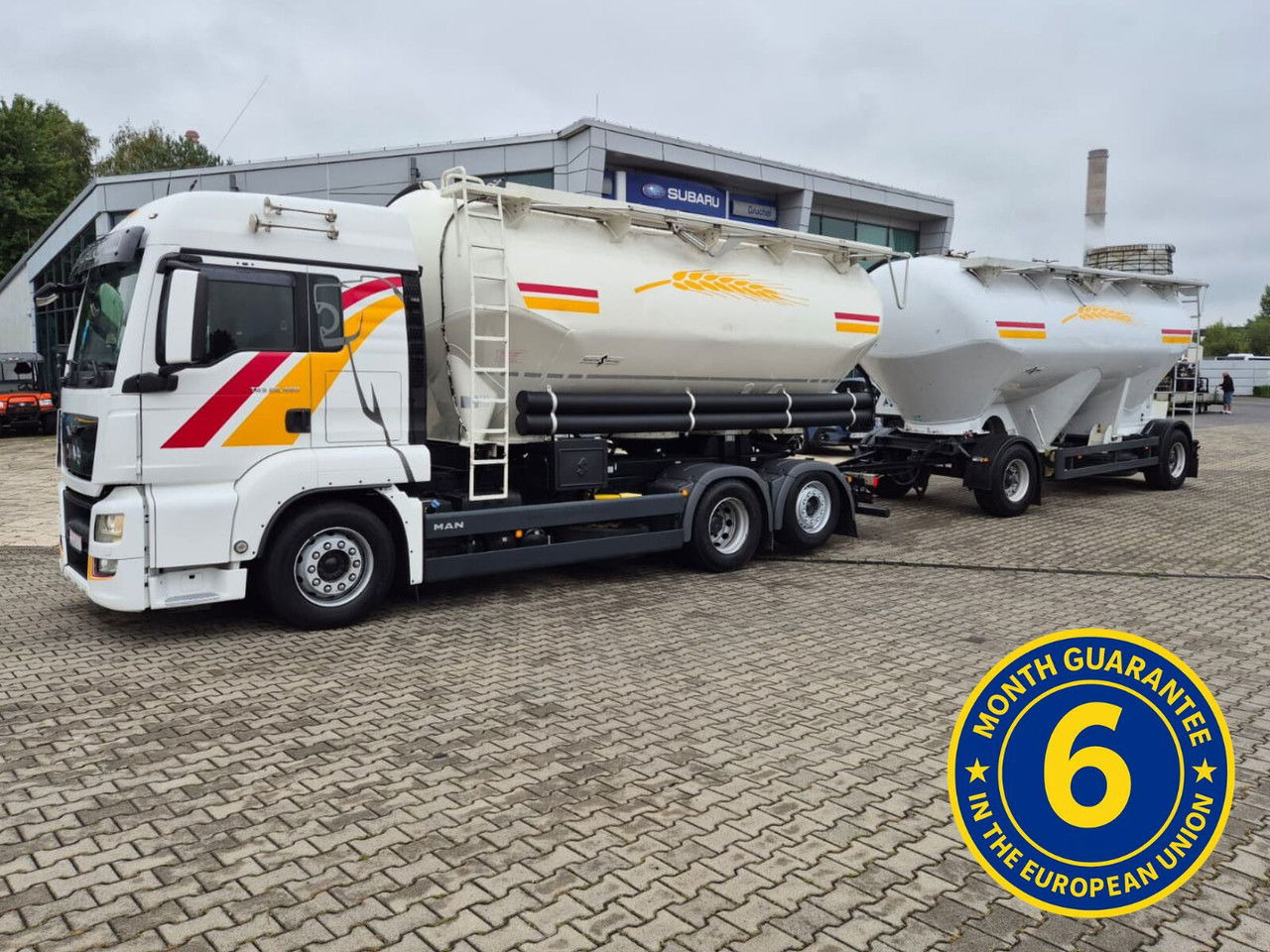 MAN TGS 26.480 Spritzer / 1 Owner /for transporting bulk materials - Camião: foto 1 MAN TGS 26.480 Spritzer / 1 Owner /for transporting bulk materials - Camião: foto 1