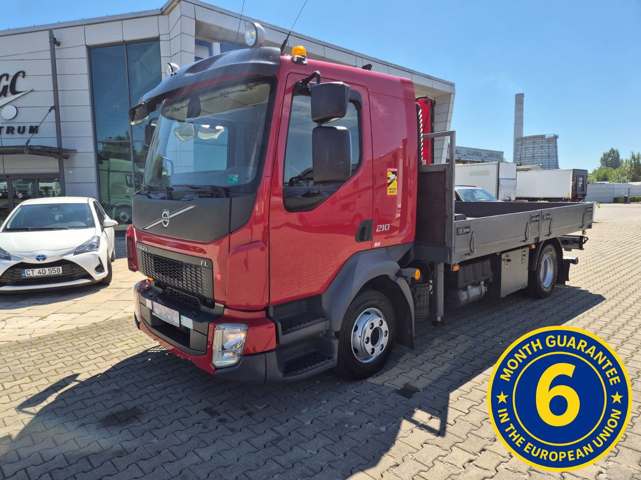 Volvo FL 210 1 Owner / LOW KM / Fassi - Camião de caixa aberta/ Plataforma, Camião grua: foto 1 Volvo FL 210 1 Owner / LOW KM / Fassi - Camião de caixa aberta/ Plataforma, Camião grua: foto 1