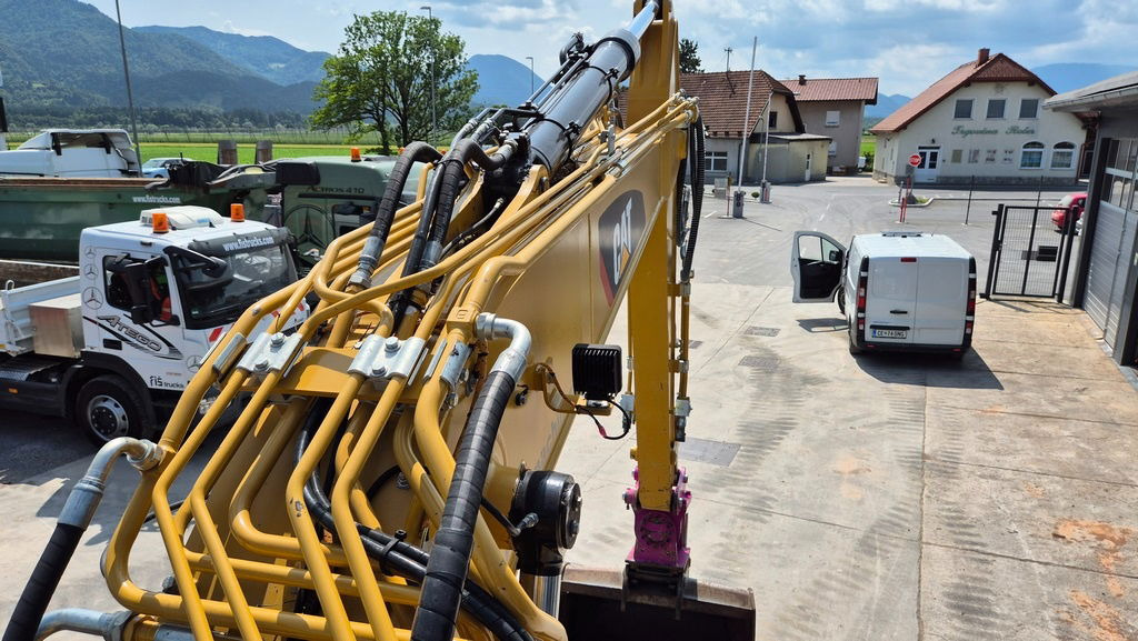 Escavadora de rastos Caterpillar 315Flcr - 2019 Year - 8485 Hours - Powertilt - 3X Buckets: foto 22