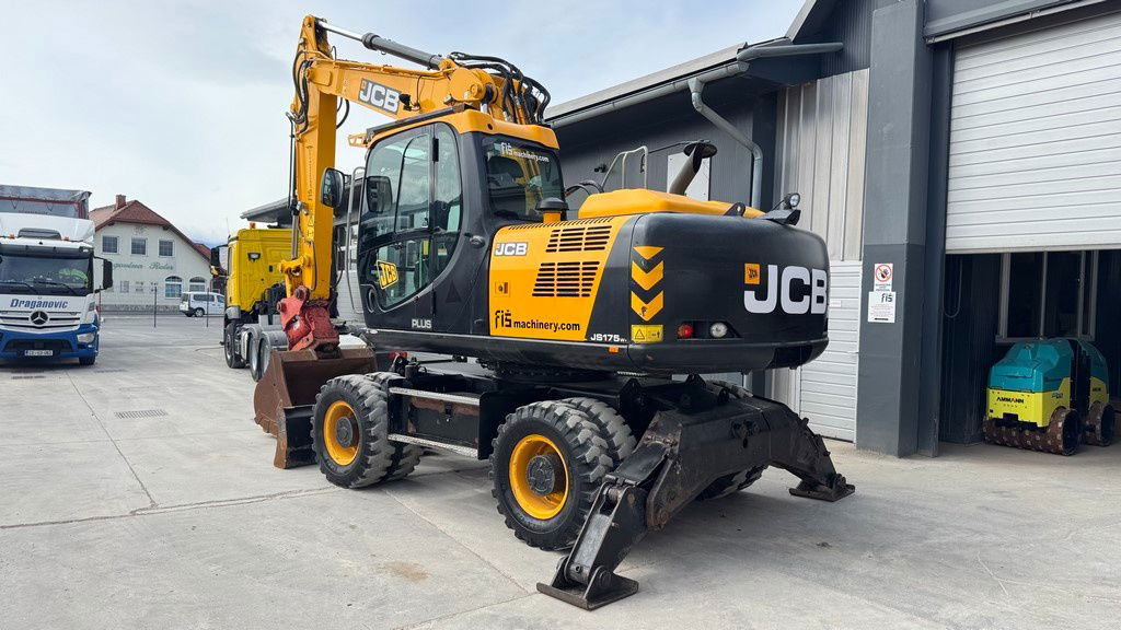JCB JS175W - 2019 Year - 6640 Hours - Stabilizers - Escavadeira de rodas: foto 3 JCB JS175W - 2019 Year - 6640 Hours - Stabilizers - Escavadeira de rodas: foto 3