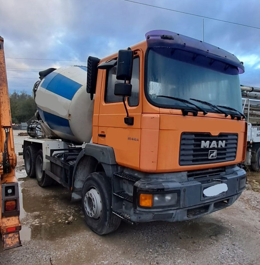 MAN FE 410A 6x4 mixer - 7m3 - euro 3 - Camião betoneira: foto 2 MAN FE 410A 6x4 mixer - 7m3 - euro 3 - Camião betoneira: foto 2