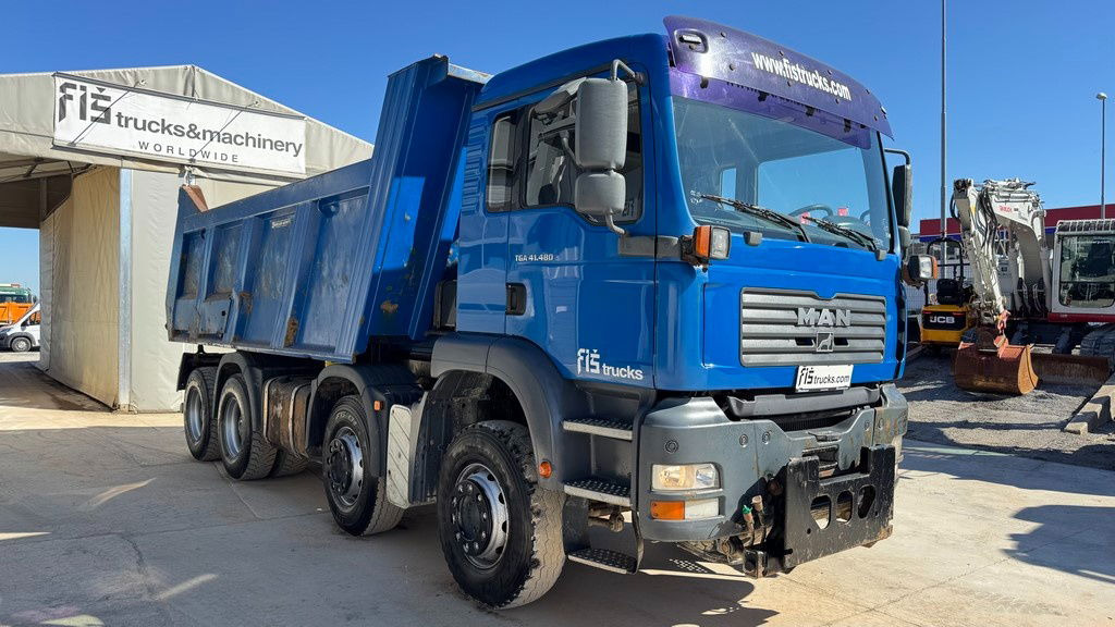 MAN TGA 41.480 8x4 Meiller dumper tipper - ac - Camião basculante: foto 3 MAN TGA 41.480 8x4 Meiller dumper tipper - ac - Camião basculante: foto 3