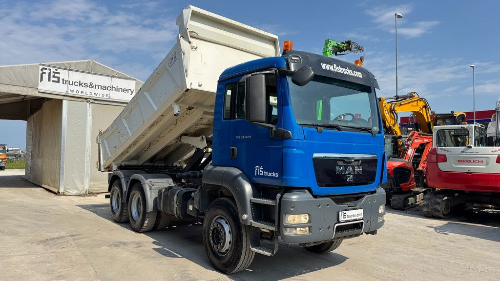 Camião basculante MAN TGS 33.400 6x4 bordmatic tipper - 208.000km: foto 10