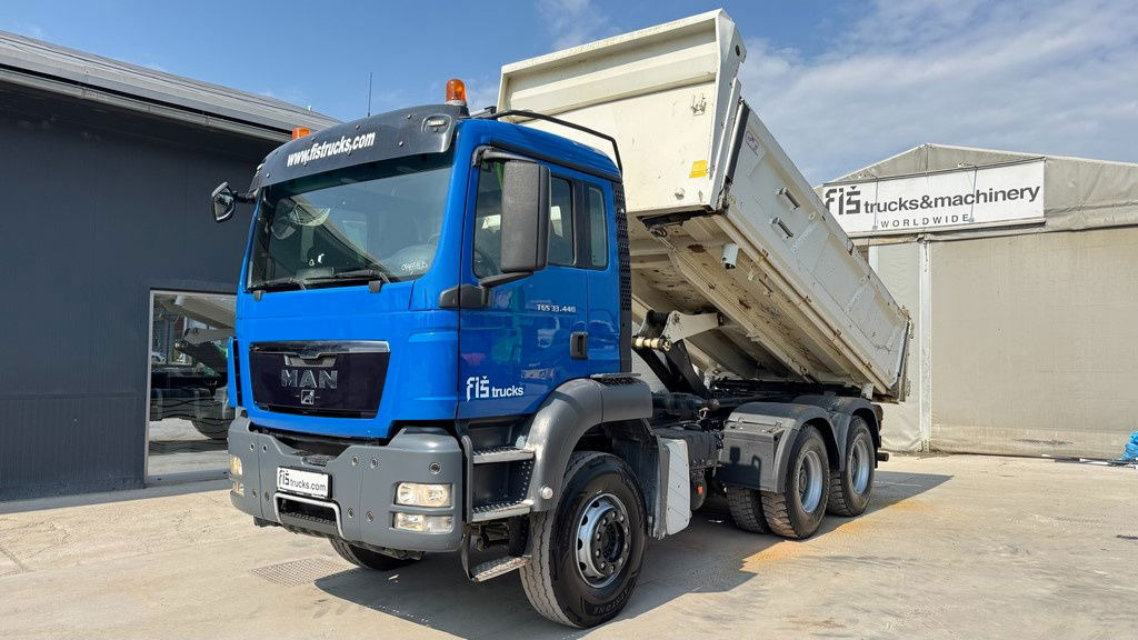 Camião basculante MAN TGS 33.400 6x4 bordmatic tipper - 208.000km: foto 8