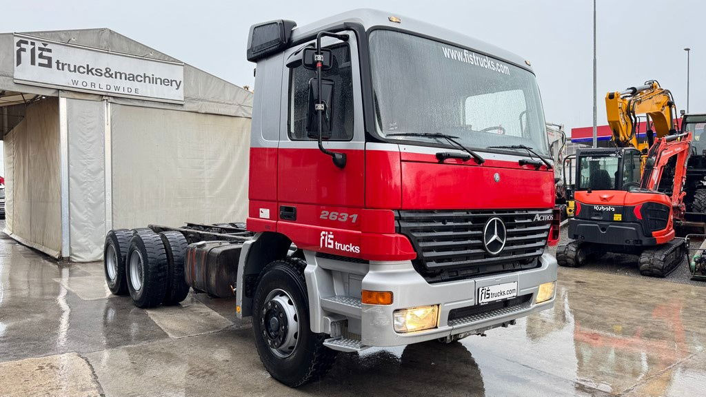 Mercedes-Benz Actros 2631 Actros 2631 6x4 chassis - spring - Perfect - Camião chassi: foto 3 Mercedes-Benz Actros 2631 Actros 2631 6x4 chassis - spring - Perfect - Camião chassi: foto 3