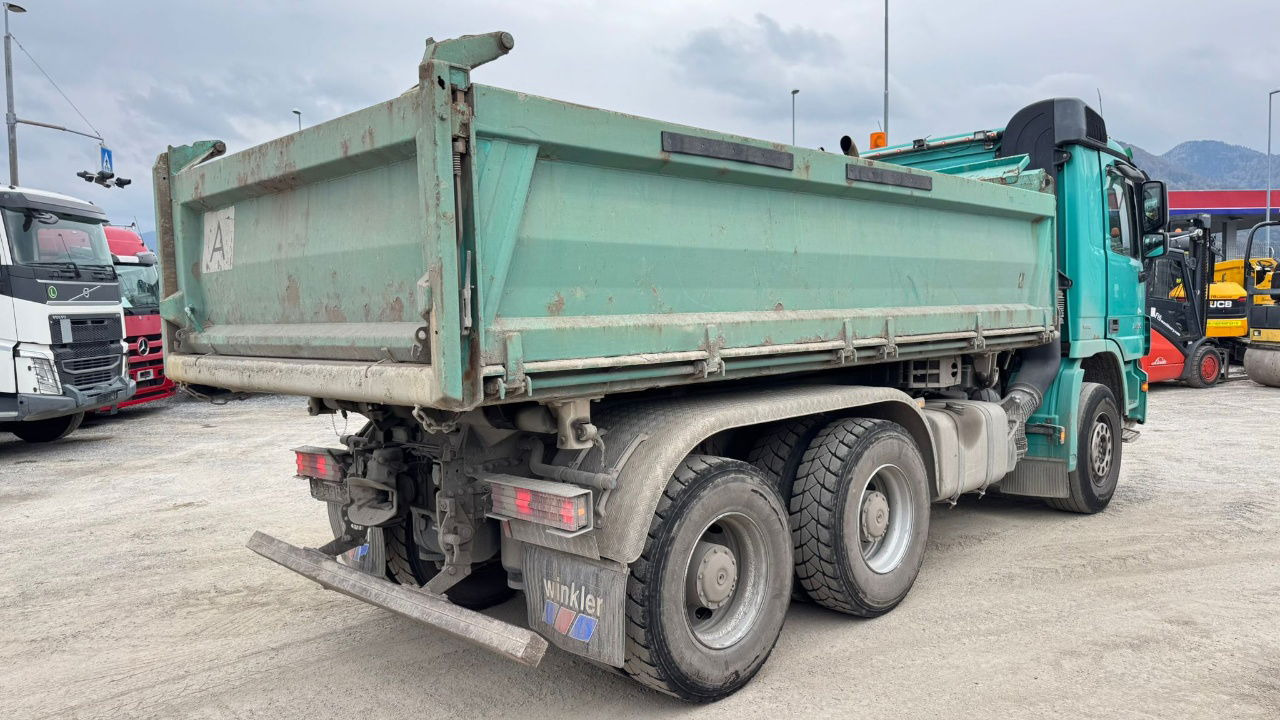 Mercedes-Benz Actros 2655 6x4 meiller bordmatic tipper - retarder - V8 - Camião basculante: foto 4 Mercedes-Benz Actros 2655 6x4 meiller bordmatic tipper - retarder - V8 - Camião basculante: foto 4