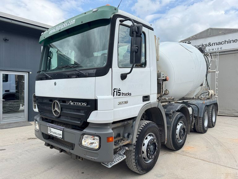 Mercedes-Benz Actros 3236 8x4 beton mixer 9m3 - Camião betoneira: foto 1 Mercedes-Benz Actros 3236 8x4 beton mixer 9m3 - Camião betoneira: foto 1