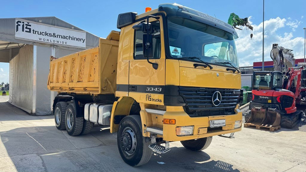 Mercedes-Benz Actros 3343 AK 6x6 3 meiller tipper - bordmatic - Camião basculante: foto 4 Mercedes-Benz Actros 3343 AK 6x6 3 meiller tipper - bordmatic - Camião basculante: foto 4