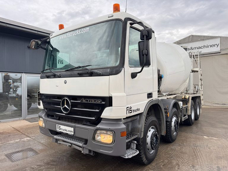 Mercedes-Benz Actros 3536 8x4 stetter schwing mixer 9m3 - Camião betoneira: foto 1 Mercedes-Benz Actros 3536 8x4 stetter schwing mixer 9m3 - Camião betoneira: foto 1