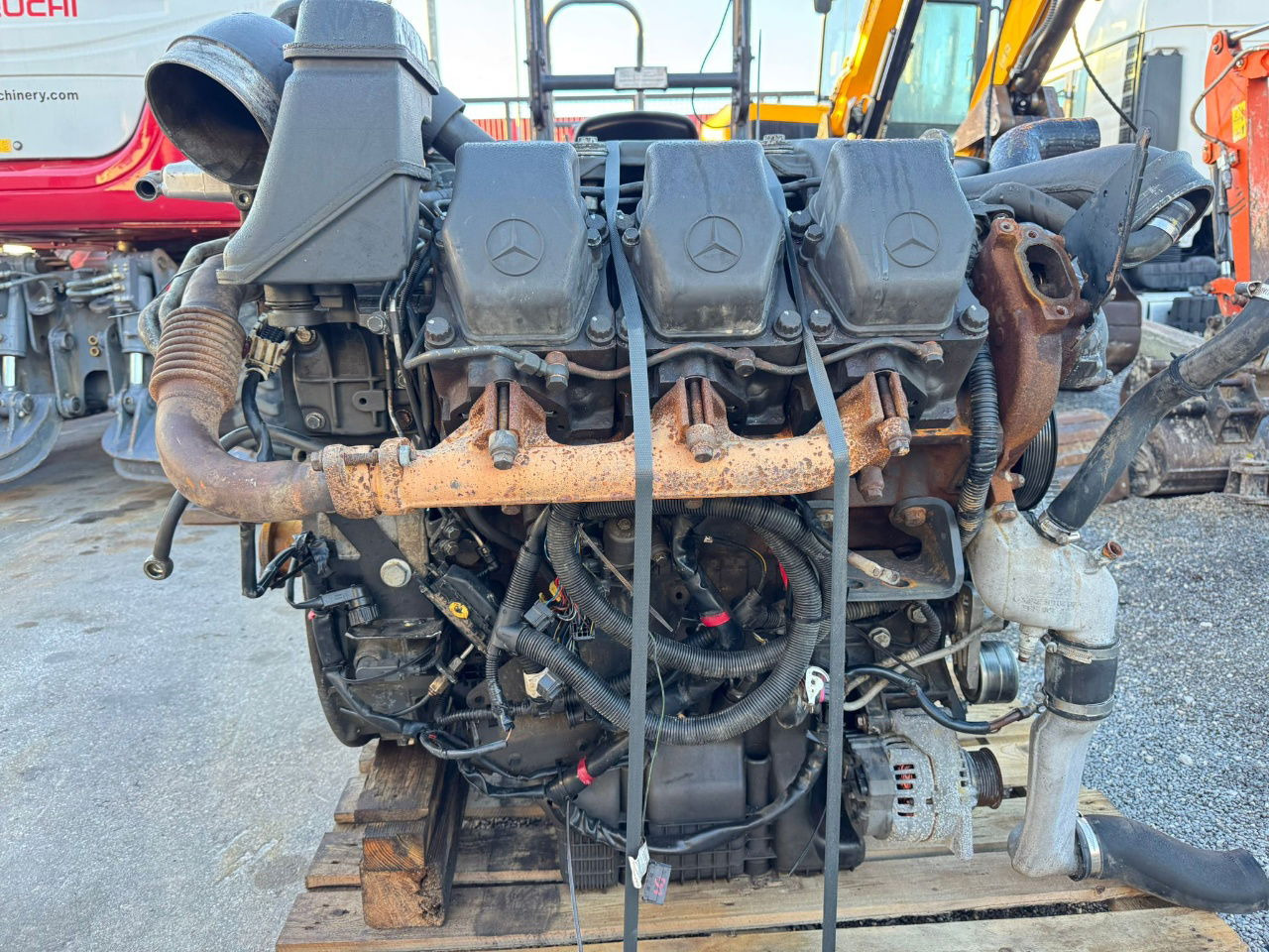 Mercedes-Benz Engine V6 - 2010 Year - 230.000KM - damaged - Motor para Camião: foto 5 Mercedes-Benz Engine V6 - 2010 Year - 230.000KM - damaged - Motor para Camião: foto 5