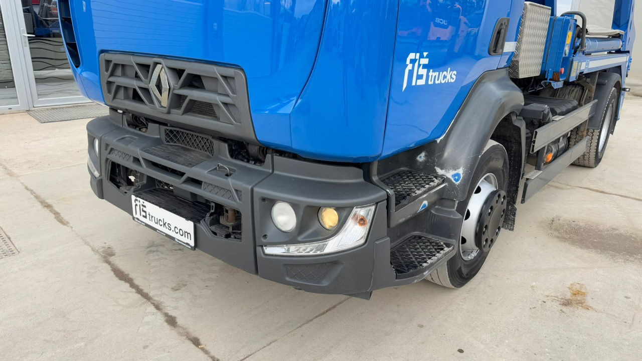 Renault 16.280 4X2 meiller absetz tipper - Camião transportador de contêineres/ Caixa móvel: foto 2 Renault 16.280 4X2 meiller absetz tipper - Camião transportador de contêineres/ Caixa móvel: foto 2