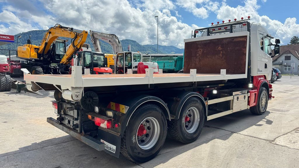 Scania R400 6x4 abroll tipper + plato - Camião transportador de contêineres/ Caixa móvel: foto 5 Scania R400 6x4 abroll tipper + plato - Camião transportador de contêineres/ Caixa móvel: foto 5