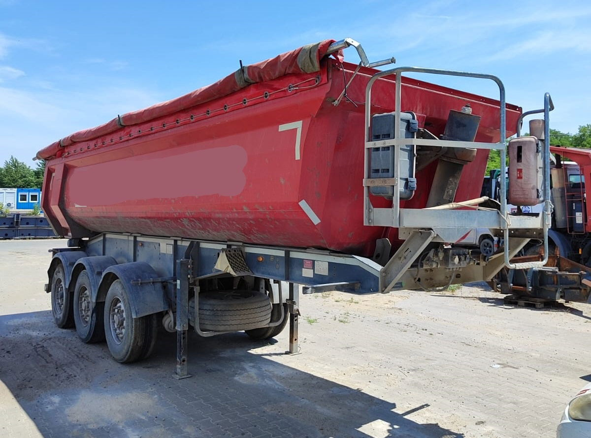 Schwarzmüller 3-Axle Tipper - Taurpaulin - Semi-reboque basculante: foto 1 Schwarzmüller 3-Axle Tipper - Taurpaulin - Semi-reboque basculante: foto 1