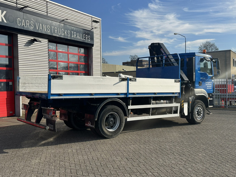 MAN TGM 18-290 4x4 Kraan met Open laadbak HMF Kraan 13 T - Camião grua: foto 4 MAN TGM 18-290 4x4 Kraan met Open laadbak HMF Kraan 13 T - Camião grua: foto 4