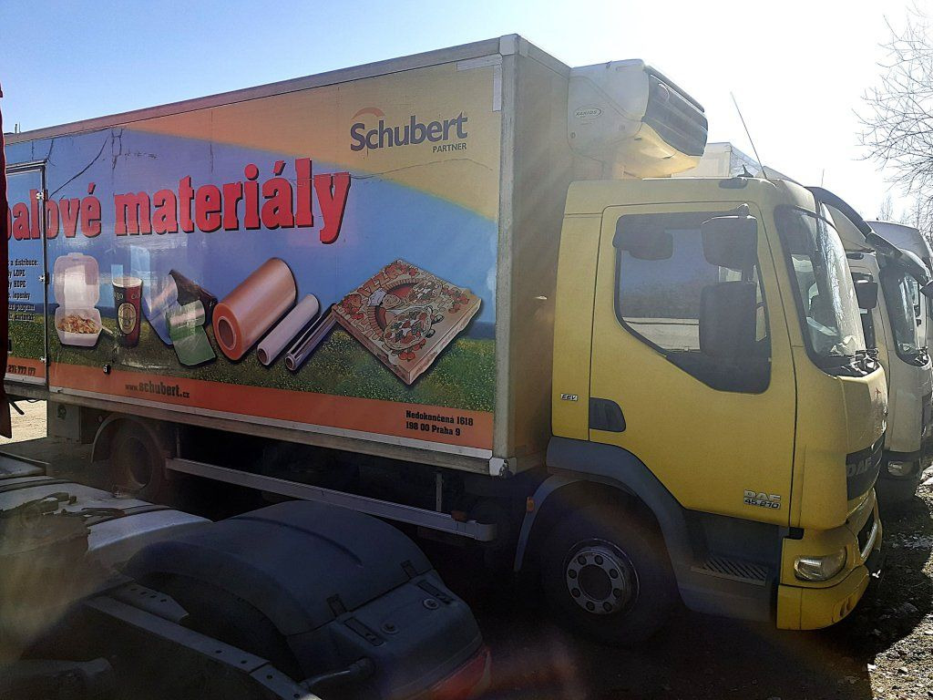 DAF LF45.210 mit Carrier Motorschaden engineproblem - Camião frigorífico: foto 1 DAF LF45.210 mit Carrier Motorschaden engineproblem - Camião frigorífico: foto 1