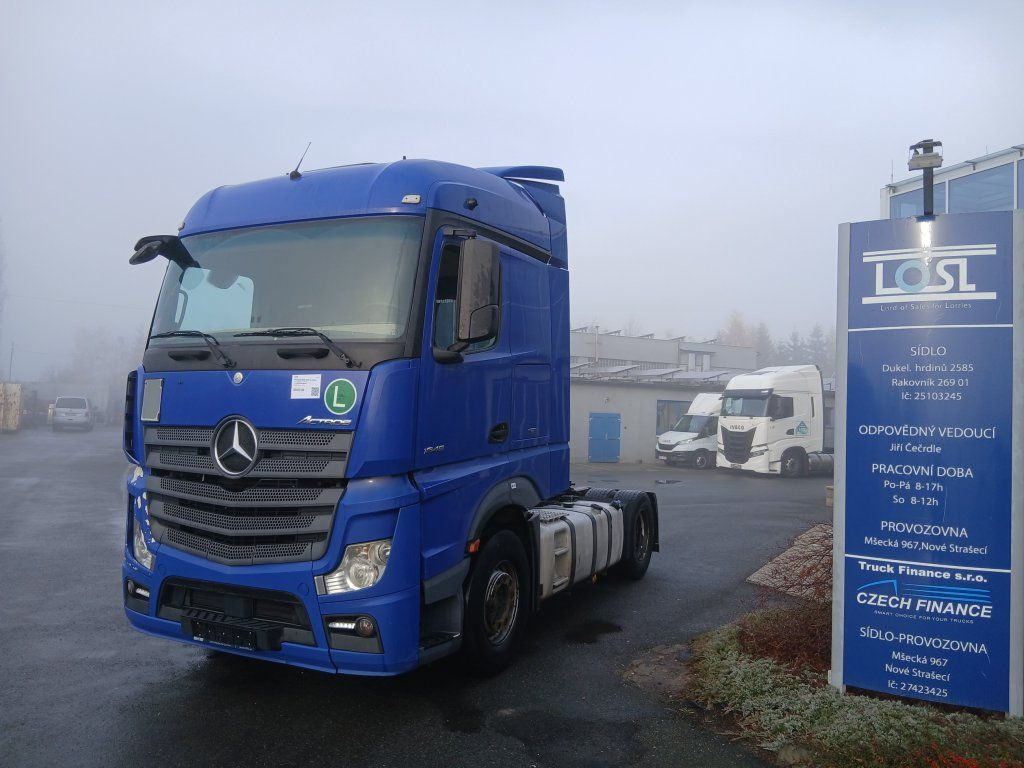 Mercedes-Benz 1845 Actros EURO 6 - Tractor: foto 1 Mercedes-Benz 1845 Actros EURO 6 - Tractor: foto 1