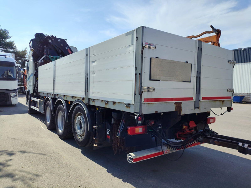 Volvo FH 500 | 8X4 | HIAB 408 E-6 | JIB 70X-4 | TULOSSA - Camião de caixa aberta/ Plataforma, Camião grua: foto 2 Volvo FH 500 | 8X4 | HIAB 408 E-6 | JIB 70X-4 | TULOSSA - Camião de caixa aberta/ Plataforma, Camião grua: foto 2