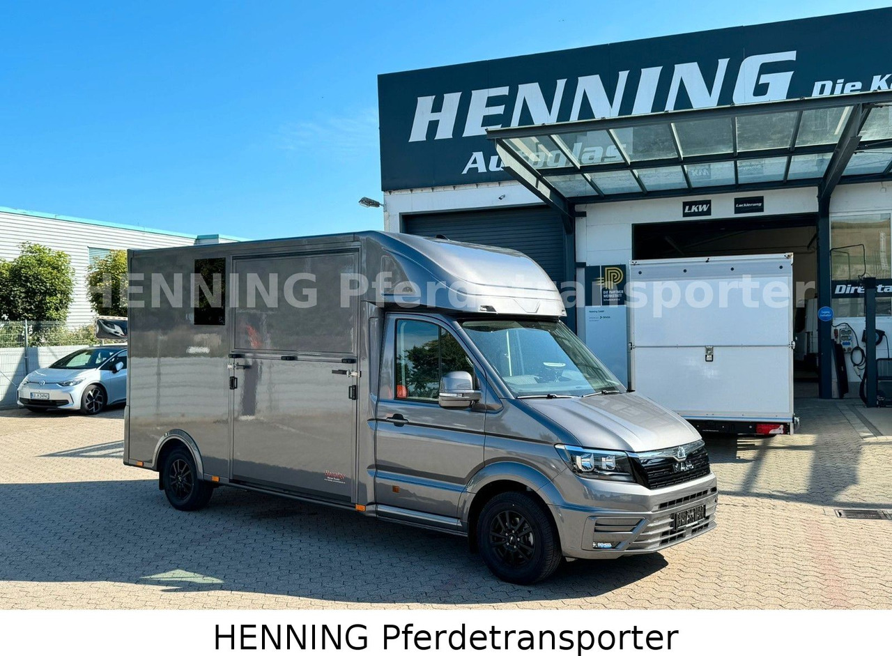 MAN TGE 3 - Sitzer *KLIMA PFERDEABTEIL* - Camião transporte de gado: foto 1 MAN TGE 3 - Sitzer *KLIMA PFERDEABTEIL* - Camião transporte de gado: foto 1