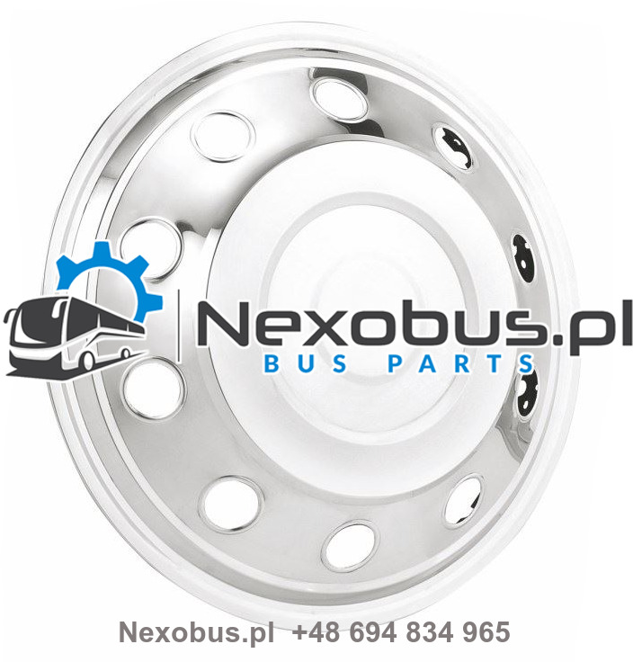 Kołpak 16" nierdzewny przód Fiat Ducato Iveco Daily Ford Transit - Jantes e pneus para Ônibus: foto 1 Kołpak 16" nierdzewny przód Fiat Ducato Iveco Daily Ford Transit - Jantes e pneus para Ônibus: foto 1