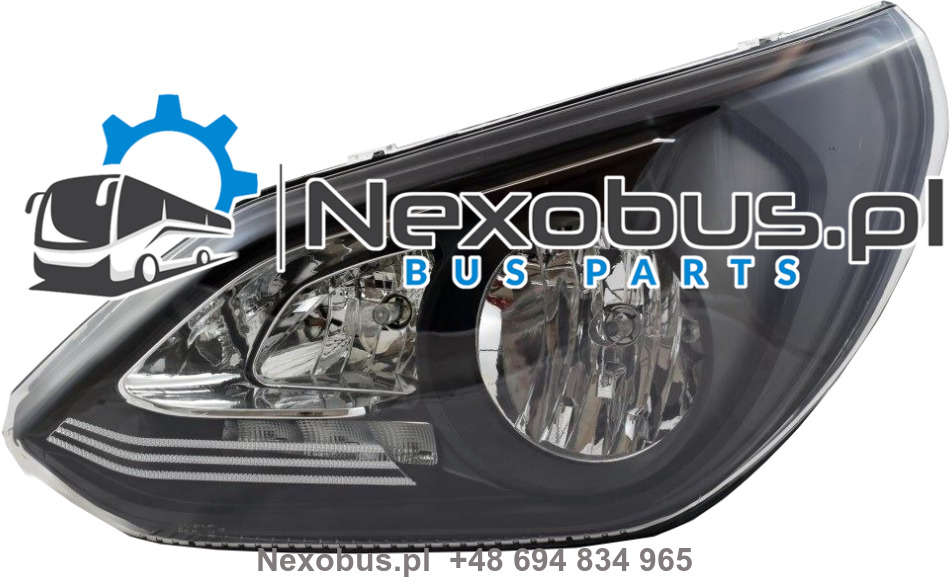 Reflektor Setra 5.. HD Comfort Class lewy H7+LED - Farol dianteira para Ônibus: foto 1 Reflektor Setra 5.. HD Comfort Class lewy H7+LED - Farol dianteira para Ônibus: foto 1