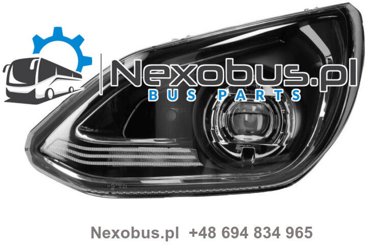 Reflektor Setra 5.. HD HDH LED lewy - Farol dianteira para Ônibus: foto 1 Reflektor Setra 5.. HD HDH LED lewy - Farol dianteira para Ônibus: foto 1