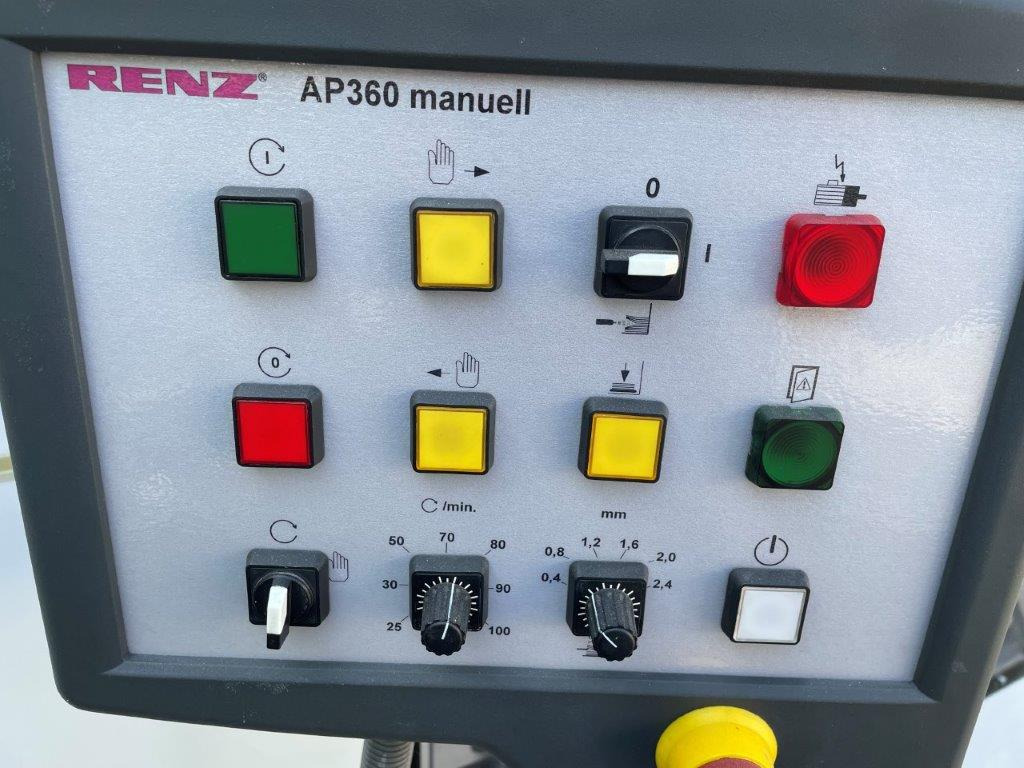 Máquina de impressão AUTOMATIC PUNCH RENZ AP 360 V4 Manual: foto 14