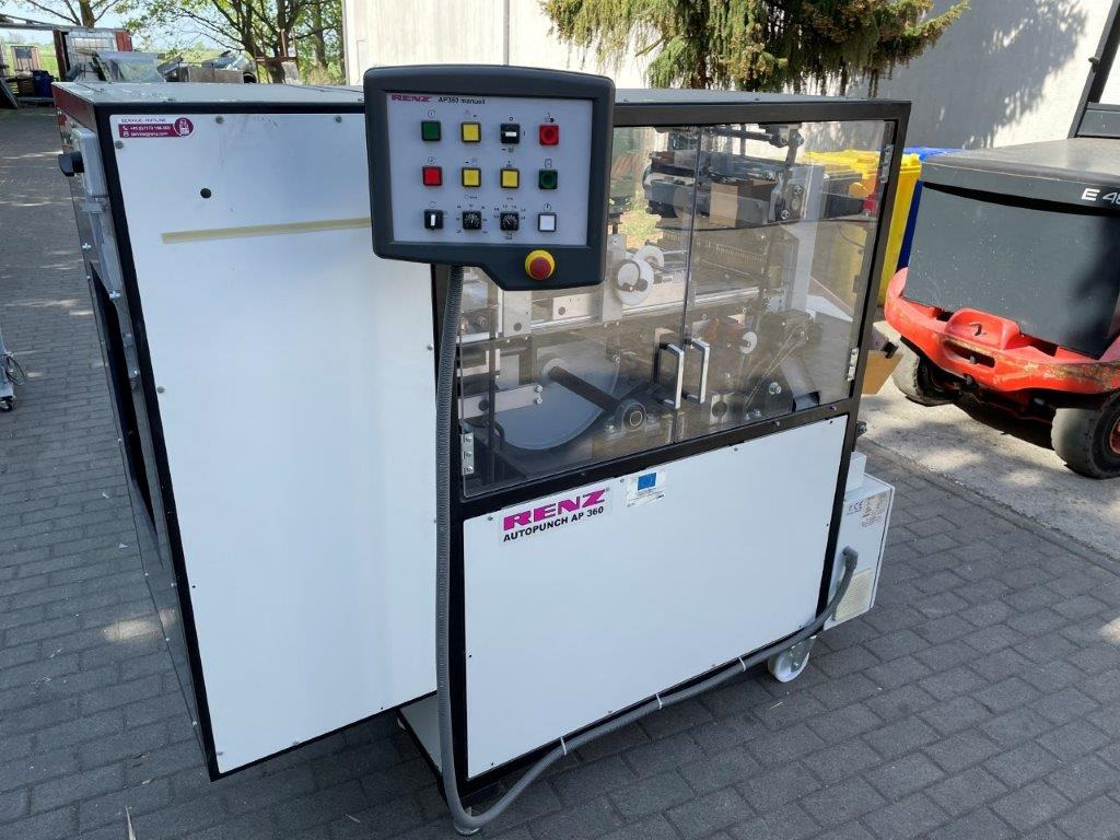 Máquina de impressão AUTOMATIC PUNCH RENZ AP 360 V4 Manual: foto 13