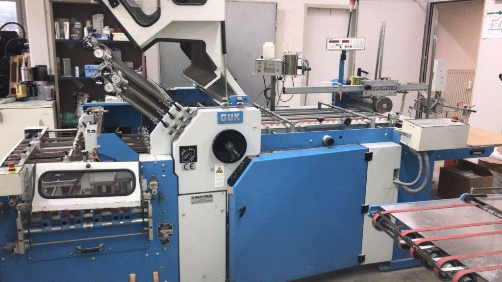 GUK FA 74-6-KTL-F4 SA 16 page combination folding machine - Máquina de dobrar papel: foto 1 GUK FA 74-6-KTL-F4 SA 16 page combination folding machine - Máquina de dobrar papel: foto 1