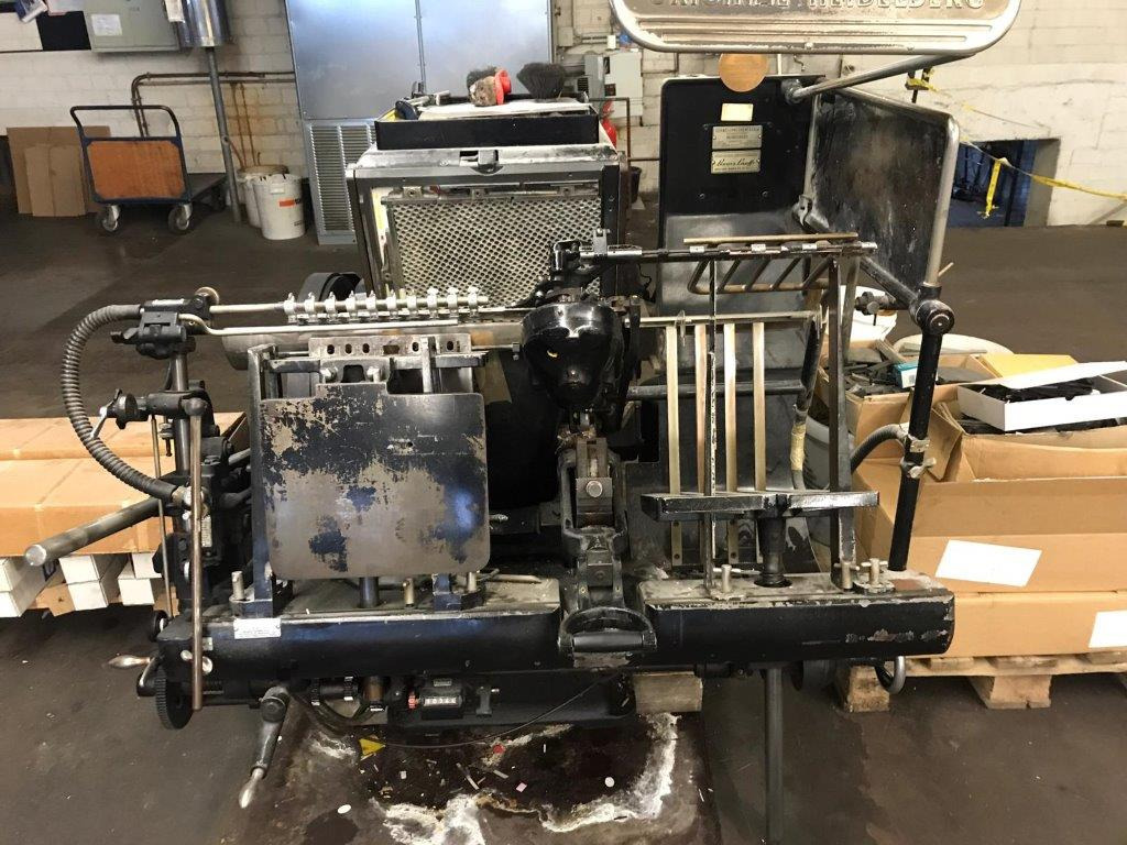 Heidelberg OHT GTS A 3 Automatic Crucible Punching Machine - Máquina de impressão: foto 1 Heidelberg OHT GTS A 3 Automatic Crucible Punching Machine - Máquina de impressão: foto 1