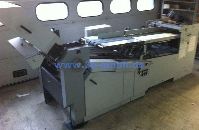 Heidelberg Steel Ti 55-4-Ri 55 buckle plate folding machine - Máquina de dobrar papel: foto 1 Heidelberg Steel Ti 55-4-Ri 55 buckle plate folding machine - Máquina de dobrar papel: foto 1