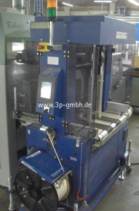 Inline strapping machine Mosca RO-TR 600-4 with inline cross strapping machine Mosca RO-TRi - Máquina de embalagem: foto 3 Inline strapping machine Mosca RO-TR 600-4 with inline cross strapping machine Mosca RO-TRi - Máquina de embalagem: foto 3