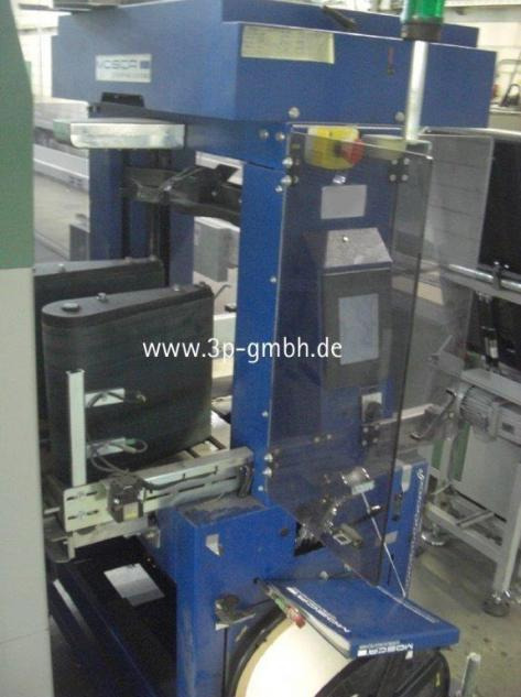 Inline strapping machine Mosca RO-TR 600-4 with inline cross strapping machine Mosca RO-TRi - Máquina de embalagem: foto 2 Inline strapping machine Mosca RO-TR 600-4 with inline cross strapping machine Mosca RO-TRi - Máquina de embalagem: foto 2