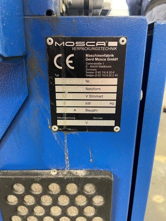Inline strapping machine Mosca RO-TR 600-4 with inline cross strapping machine Mosca RO-TRi - Máquina de embalagem: foto 5 Inline strapping machine Mosca RO-TR 600-4 with inline cross strapping machine Mosca RO-TRi - Máquina de embalagem: foto 5