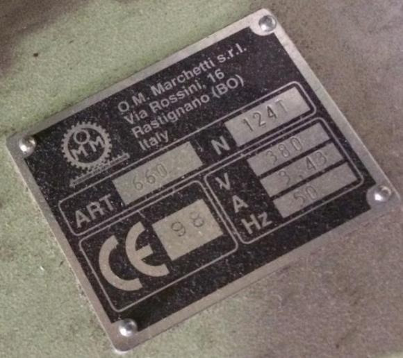 Máquina de impressão Marcetti Galaxia 4-head block stapling machine: foto 6 Máquina de impressão Marcetti Galaxia 4-head block stapling machine: foto 6