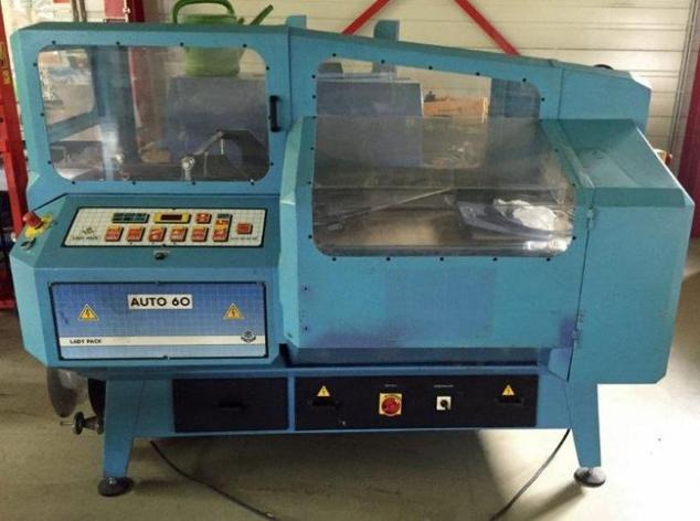 Pactur Ladypack Auto 60 fully automatic angle shrink machine - Máquina de embalagem: foto 1 Pactur Ladypack Auto 60 fully automatic angle shrink machine - Máquina de embalagem: foto 1