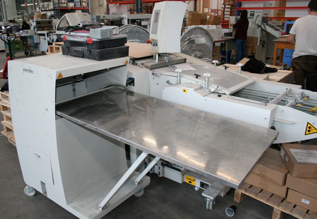 Palamides Delta 502 package banding delivery - Máquina de dobrar papel: foto 1 Palamides Delta 502 package banding delivery - Máquina de dobrar papel: foto 1