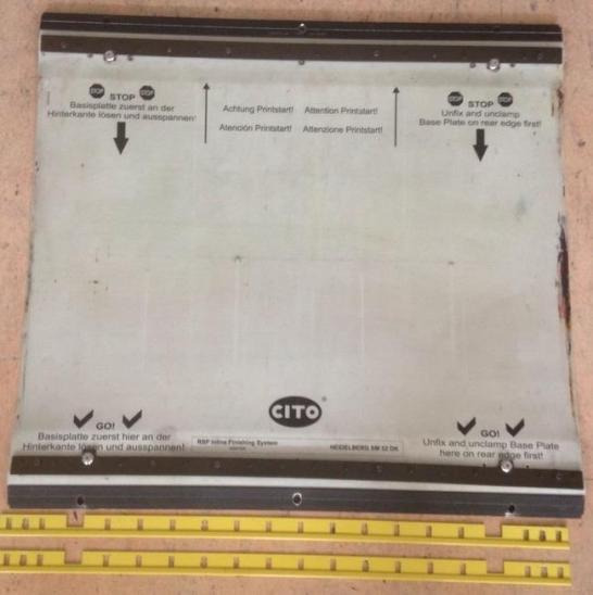 Cito RSP Finishing System for SM-52 - Peça de reposição para Máquina de impressão: foto 2 Cito RSP Finishing System for SM-52 - Peça de reposição para Máquina de impressão: foto 2