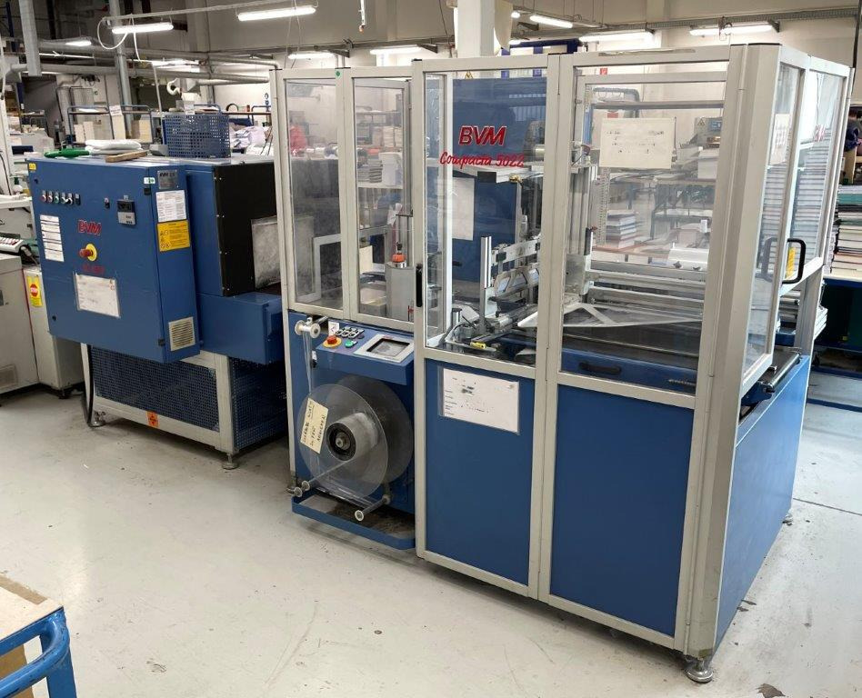 Series packer BVM Compacta 5022 with shrink tunnel SC 4530 - Máquina de embalagem: foto 1 Series packer BVM Compacta 5022 with shrink tunnel SC 4530 - Máquina de embalagem: foto 1