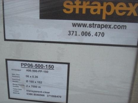 Strapex PP strap for automatic strapping machines - Máquina de embalagem: foto 2 Strapex PP strap for automatic strapping machines - Máquina de embalagem: foto 2