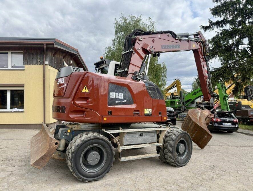 Liebherr A918 Compact - Escavadeira de rodas: foto 1 Liebherr A918 Compact - Escavadeira de rodas: foto 1