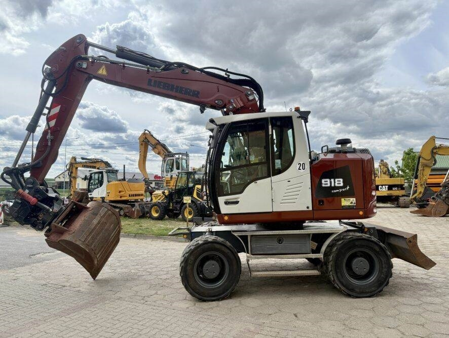 Liebherr A918 Compact - Escavadeira de rodas: foto 4 Liebherr A918 Compact - Escavadeira de rodas: foto 4