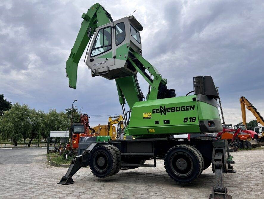 Sennebogen 818 K9 - Manipulador de material: foto 1 Sennebogen 818 K9 - Manipulador de material: foto 1