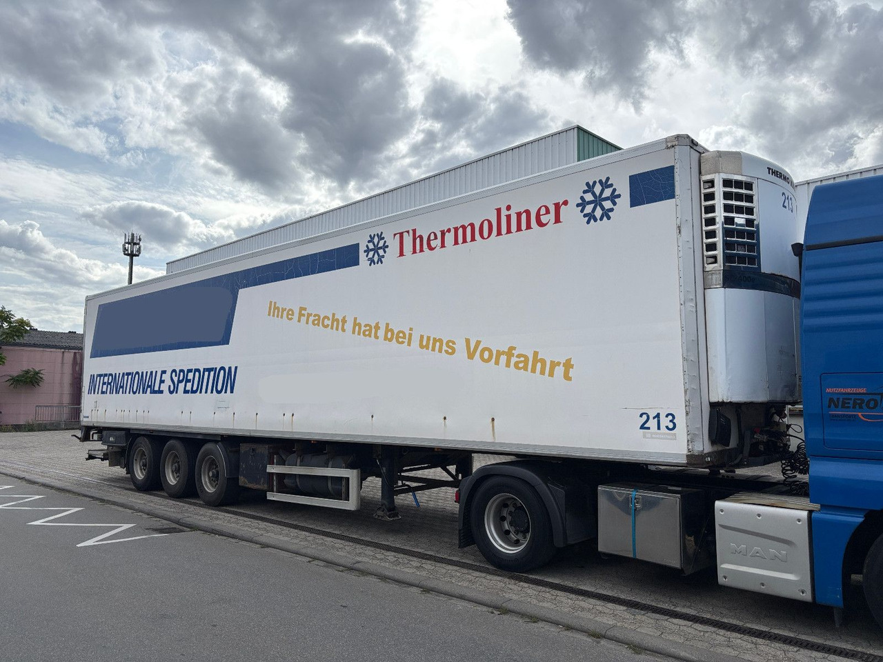 Krone Thermo King SL400 SEITENTÜREN - Semi-reboque frigorífico: foto 2 Krone Thermo King SL400 SEITENTÜREN - Semi-reboque frigorífico: foto 2