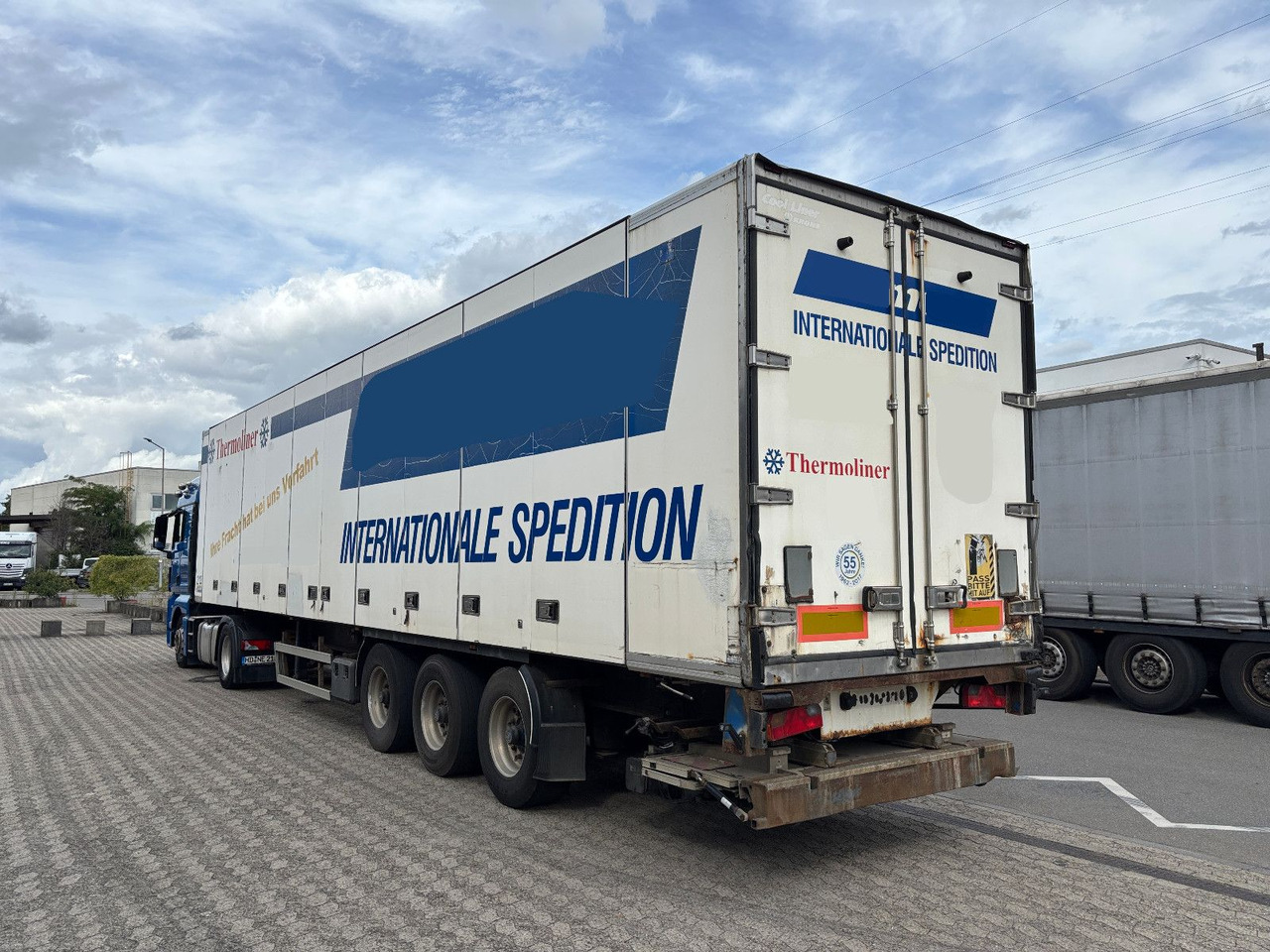 Krone Thermo King SL400 SEITENTÜREN - Semi-reboque frigorífico: foto 4 Krone Thermo King SL400 SEITENTÜREN - Semi-reboque frigorífico: foto 4