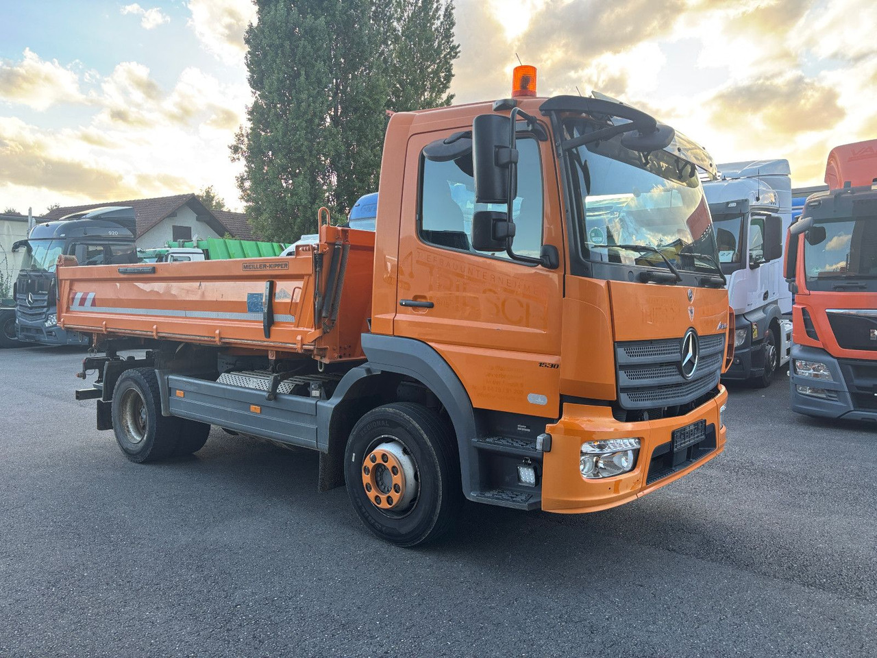 Mercedes-Benz Atego 1530 Blatt/Klima/Kamera - Camião basculante: foto 5 Mercedes-Benz Atego 1530 Blatt/Klima/Kamera - Camião basculante: foto 5
