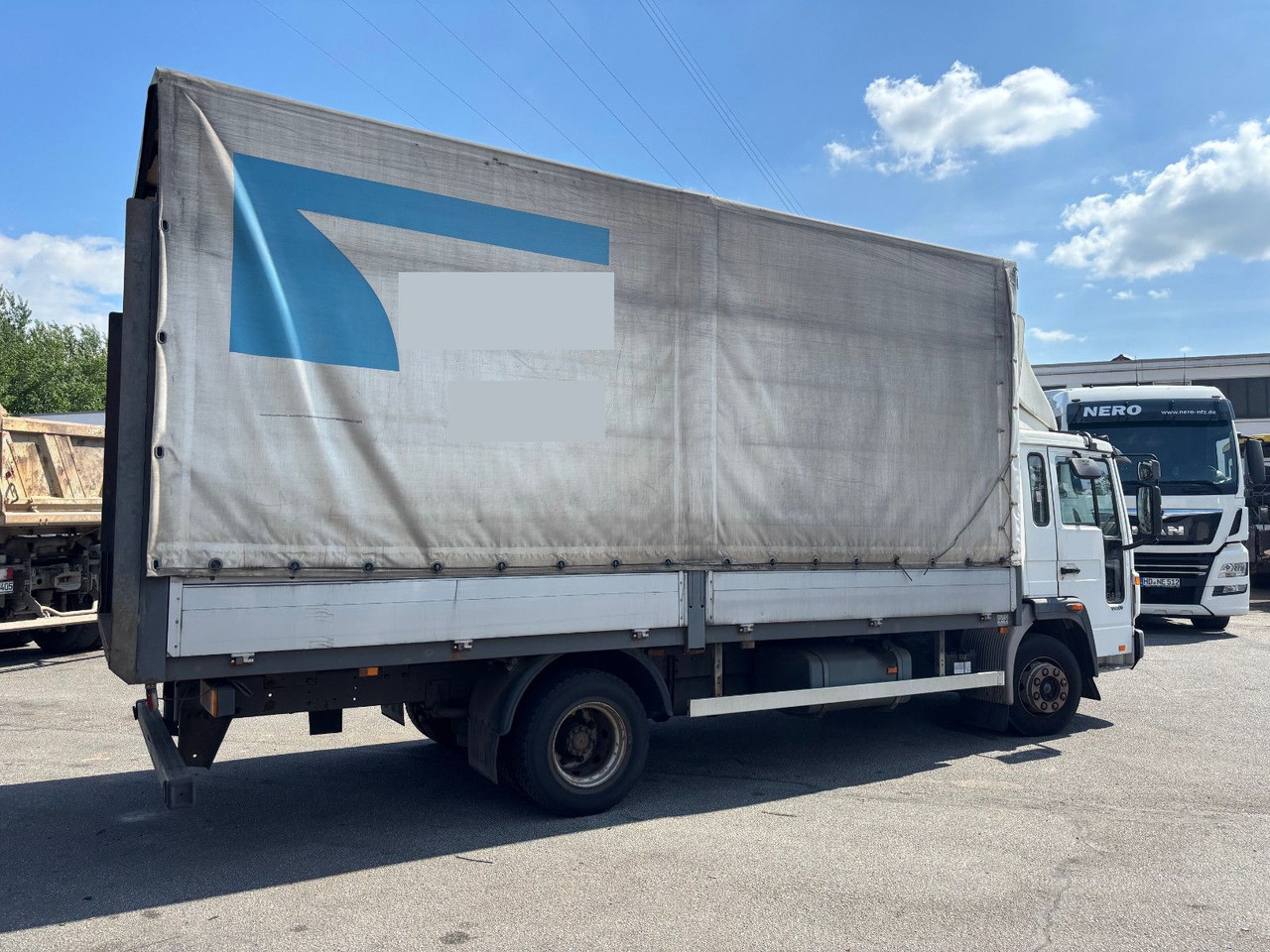 Volvo FL6 Klima/Luftfederung - Carrinha de lona: foto 4 Volvo FL6 Klima/Luftfederung - Carrinha de lona: foto 4