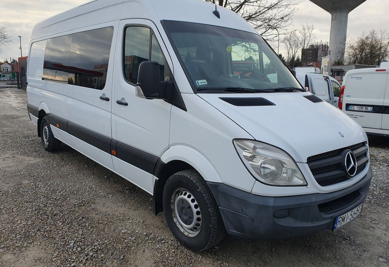 Mercedes-Benz SPRINTER 319 9 OSOB KLIMA WEBASTO TV TYL PODUSZKI EURO5 - Minibus, Furgão de passageiros: foto 1 Mercedes-Benz SPRINTER 319 9 OSOB KLIMA WEBASTO TV TYL PODUSZKI EURO5 - Minibus, Furgão de passageiros: foto 1