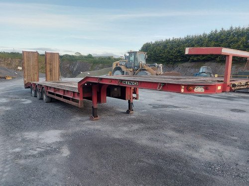 2012 King Low Loader Trailer - Semi-reboque baixa: foto 1 2012 King Low Loader Trailer - Semi-reboque baixa: foto 1