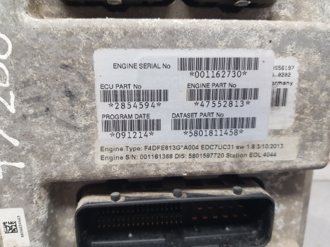 Case Puma New Holland T7.200 Engine Ecu Control Unit 5801811458, 2854594 - Centralina electrónica para Trator: foto 2 Case Puma New Holland T7.200 Engine Ecu Control Unit 5801811458, 2854594 - Centralina electrónica para Trator: foto 2
