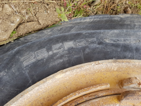 Caterpillar 966 G Ii Complete Wheel Rim Complete Tyre 26.5 R25 127-4782 - Roda completa para Máquina agrícola: foto 2 Caterpillar 966 G Ii Complete Wheel Rim Complete Tyre 26.5 R25 127-4782 - Roda completa para Máquina agrícola: foto 2